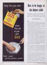 Better Homes & Gardens September 1949 Magazine Article: How to be happy at the dinner table