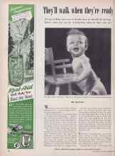 Better Homes & Gardens September 1949 Magazine Article: They'll walk when they're ready