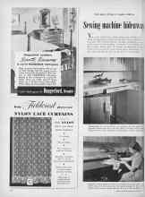 Better Homes & Gardens September 1949 Magazine Article: Sewing machine hideaway