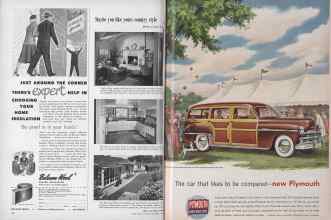 Better Homes & Gardens September 1949 Magazine Article: Page 128