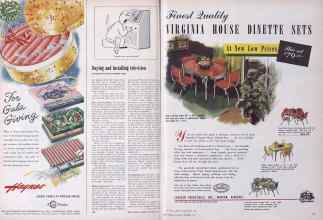 Better Homes & Gardens September 1949 Magazine Article: Page 156