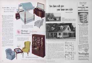 Better Homes & Gardens September 1949 Magazine Article: Page 182