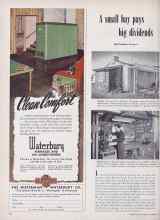 Better Homes & Gardens October 1949 Magazine Article: A small bay pays big dividends