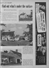 Better Homes & Gardens October 1949 Magazine Article: Find out what's under the surface