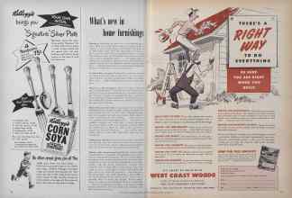 Better Homes & Gardens October 1949 Magazine Article: Page 12