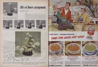 Better Homes & Gardens October 1949 Magazine Article: Page 58