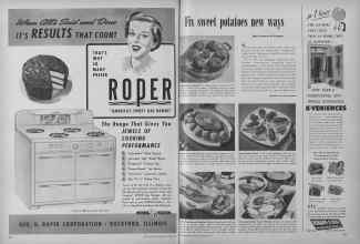 Better Homes & Gardens October 1949 Magazine Article: Page 104