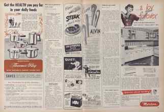 Better Homes & Gardens October 1949 Magazine Article: Page 106