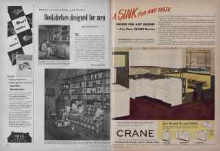 Better Homes & Gardens October 1949 Magazine Article: Page 108