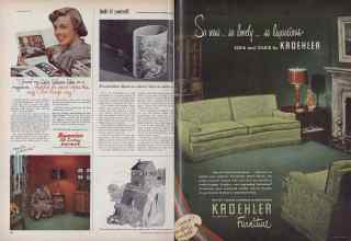 Better Homes & Gardens October 1949 Magazine Article: Page 116