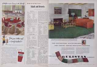 Better Homes & Gardens October 1949 Magazine Article: Page 136