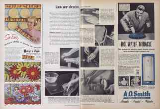 Better Homes & Gardens October 1949 Magazine Article: Page 140