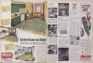 Better Homes & Gardens October 1949 Magazine Article: Page 166