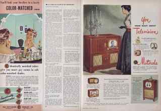 Better Homes & Gardens October 1949 Magazine Article: Page 168