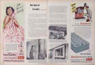 Better Homes & Gardens October 1949 Magazine Article: Page 190
