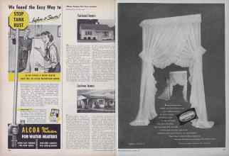 Better Homes & Gardens October 1949 Magazine Article: Page 192