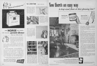 Better Homes & Gardens October 1949 Magazine Article: Page 226