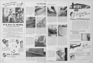 Better Homes & Gardens October 1949 Magazine Article: Page 228