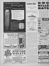 Better Homes & Gardens November 1949 Magazine Article: Garden clinic
