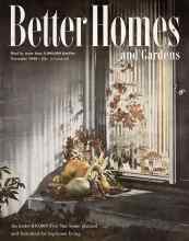 Better Homes & Gardens November 1949 Magazine Cover