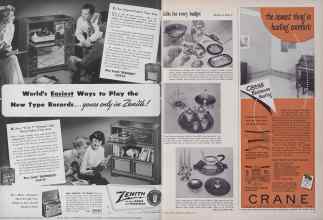 Better Homes & Gardens November 1949 Magazine Article: Page 8