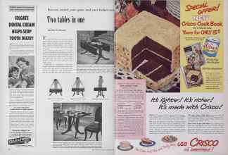 Better Homes & Gardens November 1949 Magazine Article: Page 18