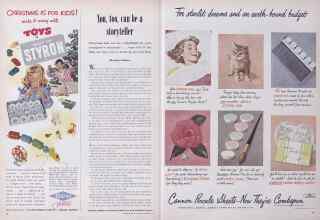 Better Homes & Gardens November 1949 Magazine Article: Page 24