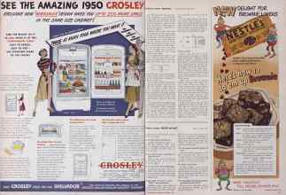 Better Homes & Gardens November 1949 Magazine Article: Page 110