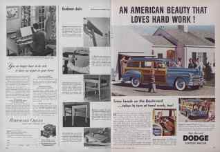 Better Homes & Gardens November 1949 Magazine Article: Page 130