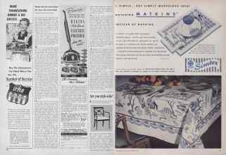 Better Homes & Gardens November 1949 Magazine Article: Page 140