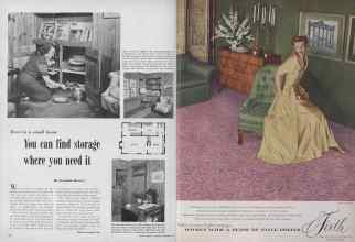 Better Homes & Gardens November 1949 Magazine Article: Page 142