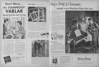Better Homes & Gardens November 1949 Magazine Article: Page 164