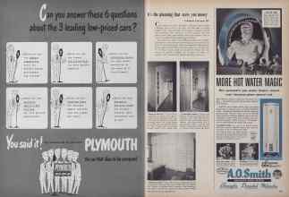 Better Homes & Gardens November 1949 Magazine Article: Page 168