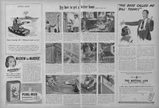 Better Homes & Gardens November 1949 Magazine Article: Page 184