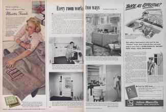 Better Homes & Gardens November 1949 Magazine Article: Page 218