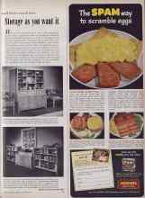 Better Homes & Gardens December 1949 Magazine Article: Storage as you want it