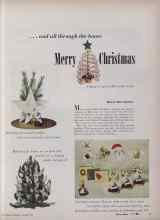 Better Homes & Gardens December 1949 Magazine Article: Merry Christmas