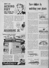 Better Homes & Gardens December 1949 Magazine Article: Save dollars by mulching your plants