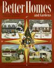 Better Homes & Gardens December 1949 Magazine Cover