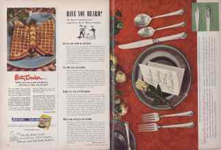 Better Homes & Gardens December 1949 Magazine Article: Page 22