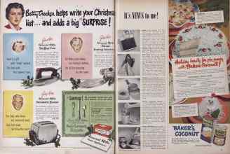 Better Homes & Gardens December 1949 Magazine Article: Page 26