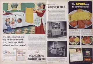 Better Homes & Gardens December 1949 Magazine Article: Page 34