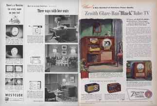 Better Homes & Gardens December 1949 Magazine Article: Page 112