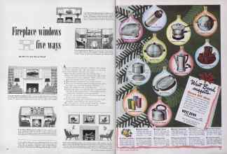 Better Homes & Gardens December 1949 Magazine Article: Page 126