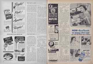 Better Homes & Gardens December 1949 Magazine Article: Page 142