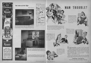 Better Homes & Gardens December 1949 Magazine Article: Page 144