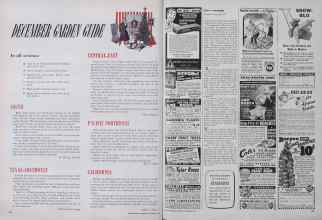 Better Homes & Gardens December 1949 Magazine Article: Page 154