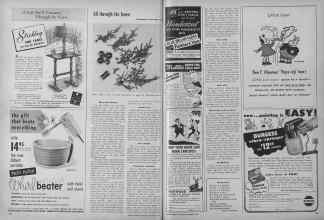 Better Homes & Gardens December 1949 Magazine Article: Page 162