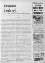 Better Homes & Gardens January 1950 Magazine Article: When badness is really good