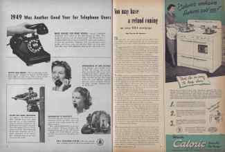 Better Homes & Gardens January 1950 Magazine Article: Page 8